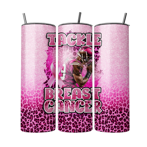 Tackle Breast Cancer 20 0z. Tumbler