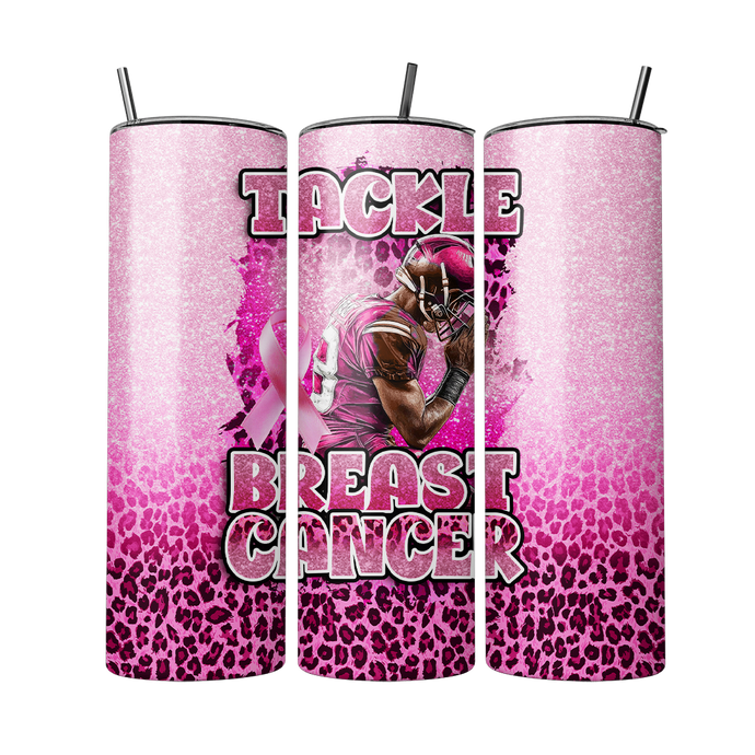 Tackle Breast Cancer 20 0z. Tumbler